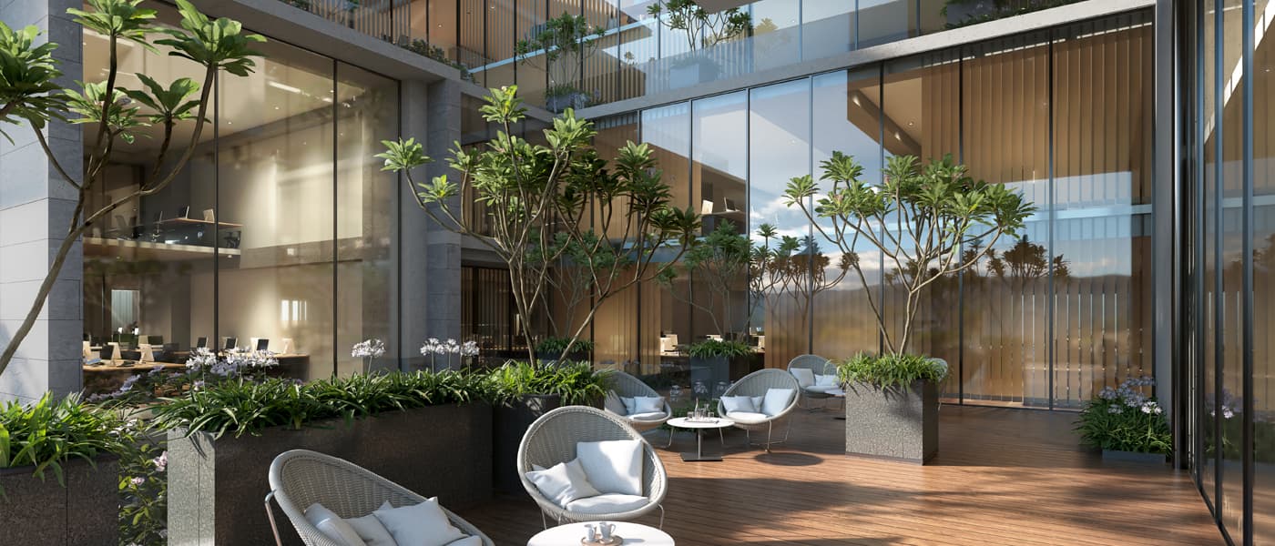 Rohan Mithila Business Park.