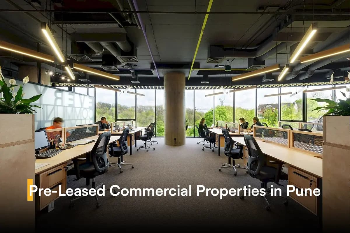 Pre-Leased Commercial Properties in Pune: ROI Breakdown & Risk Analysis